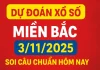 Dự đoán XSMB 3/11/2025 (Thứ 2), soi cầu Xổ Số Miền Bắc 03-11-2025