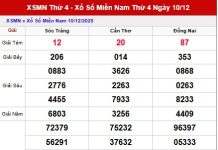 Dự đoán xổ số Miền Nam ngày 17/12/2025 Thứ 4 Siêu Chuẩn