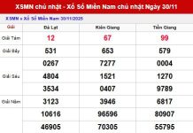 Dự đoán XSMN 7/12- Dự đoán xổ số Miền Nam ngày 7 tháng 12